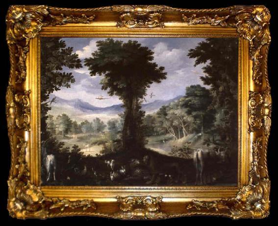 framed  PROCACCINI, Carlo Antonio Garden of Eden, ta009-2